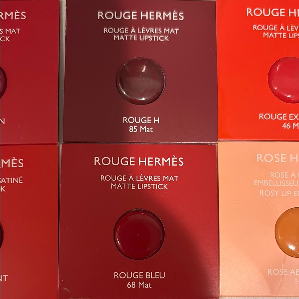 Hermes Rouge Lipstick Collection Red and Pink - Picture 3 of 4